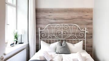 Double Room, Private Bathroom ( ECO) | Down comforters, individually decorated, individually furnished, desk