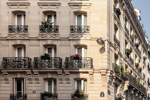 Façade de l’hébergement