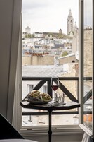 Blick von der Unterkunft