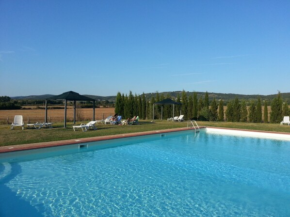 Seasonal outdoor pool