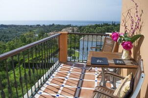 Dobbeltrom – deluxe, terrasse, sjøutsikt (Room Khao Lak) | Utsikt mot strand/hav