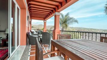 Presidentiële suite, terras, uitzicht op zee (Mandara) | Terras