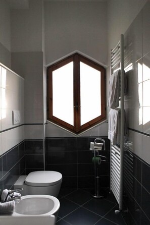 Shower, hair dryer, towels - San Marco (Reggio nell'Emilia)