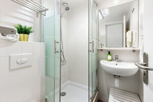 Standard Double or Twin Room | Bathroom | Shower, free toiletries, hair dryer