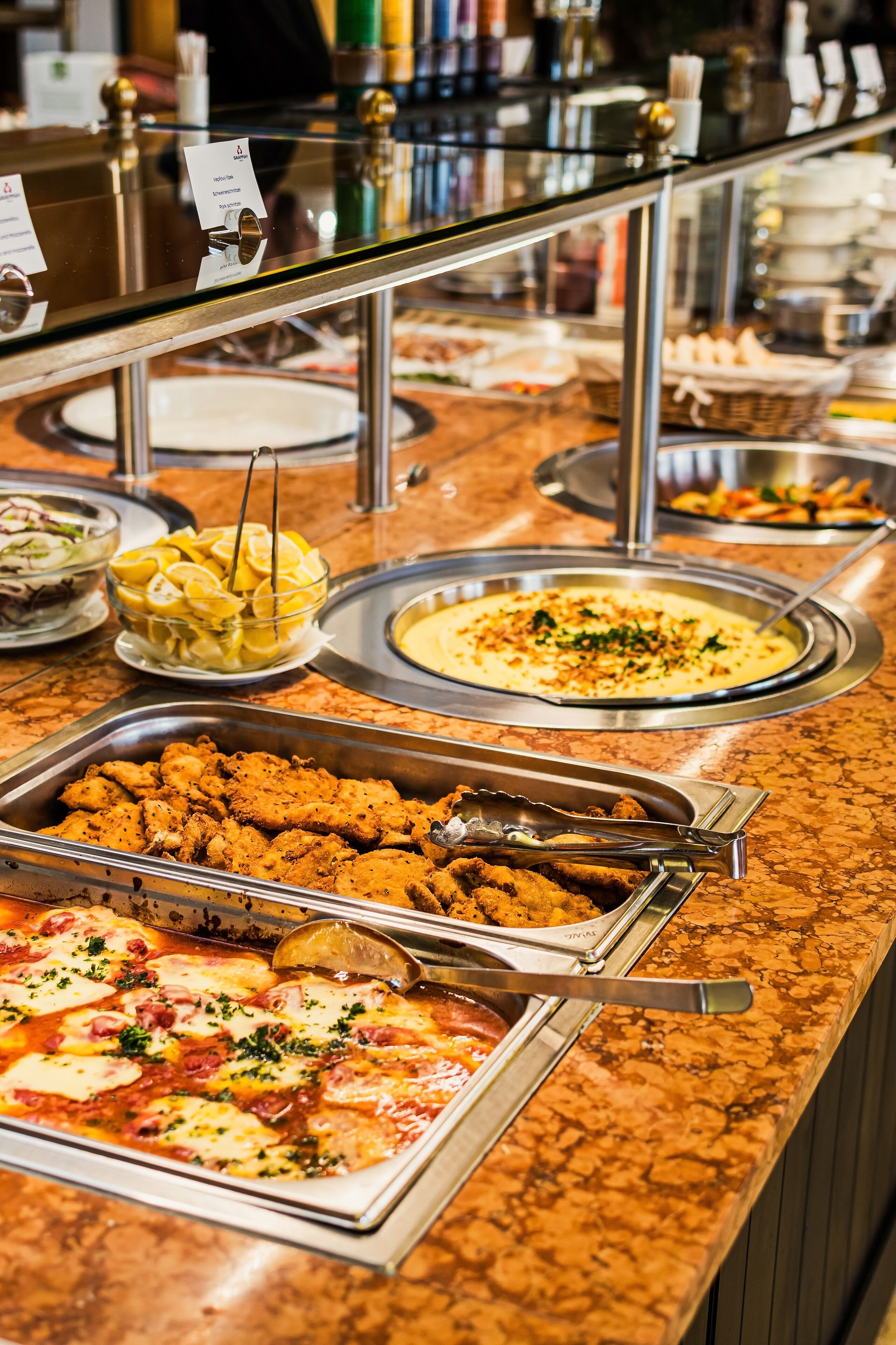 breakfast, lunch, dinner served; local cuisine