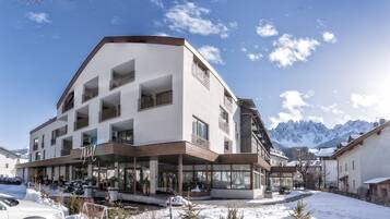 Fassade der Unterkunft