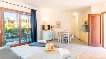 Estúdio standard | Ferros/tábuas de passar roupa, camas extras/dobráveis (sobretaxa)