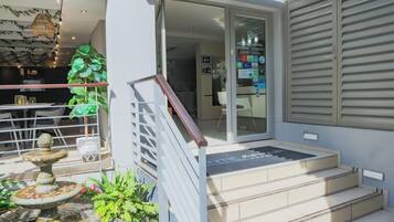 Fassade der Unterkunft