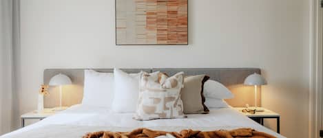 Two Bedroom Apartment | Desk, laptop workspace, iron/ironing board, free WiFi