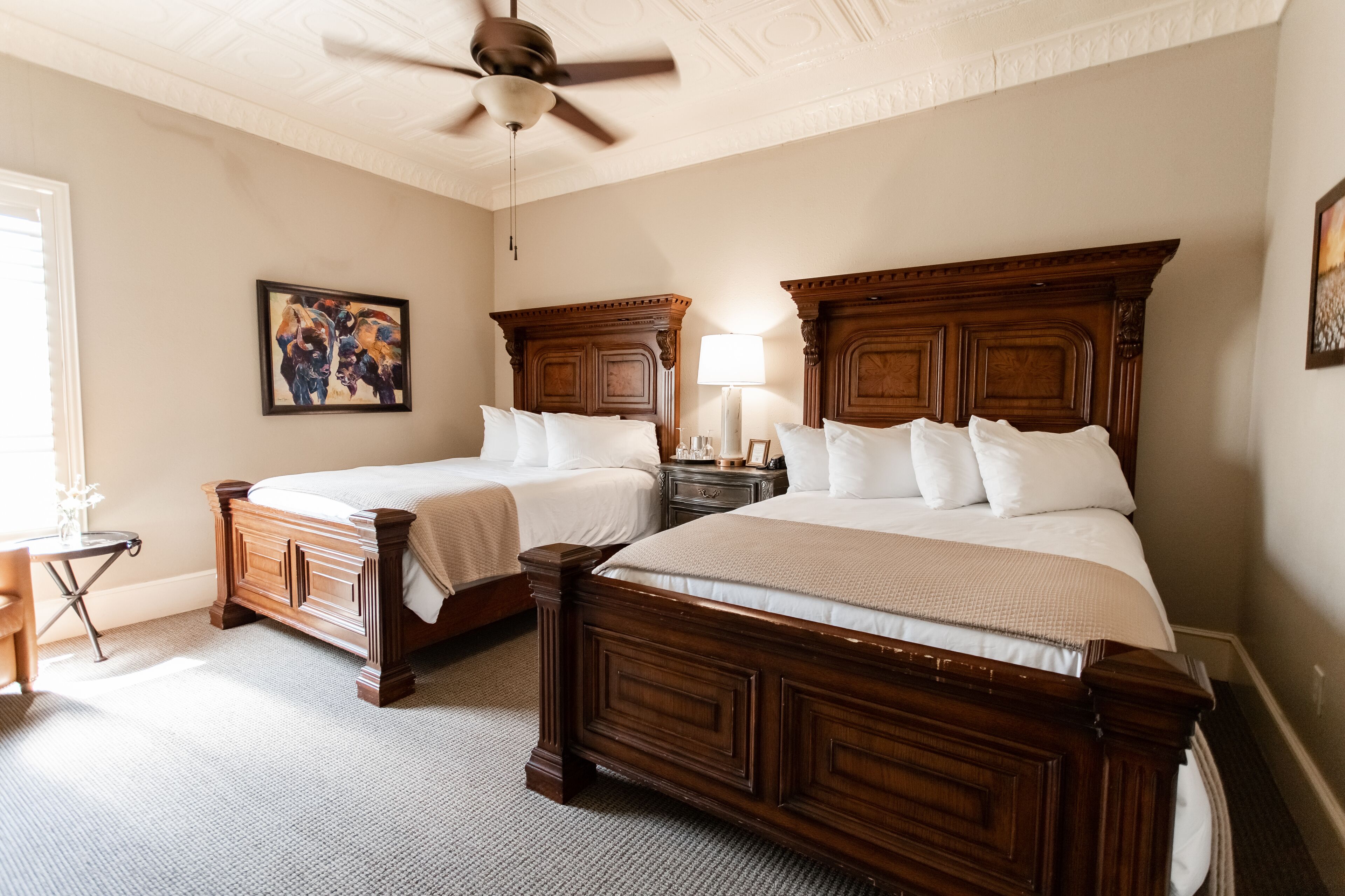 standard room, 2 queen beds | 1 bedroom, frette italian sheets, pillow-top beds, in-room safe