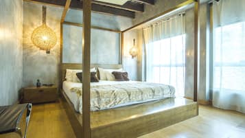 Zimmer (Zen) | Daunenbettdecken, Zimmersafe, individuell dekoriert