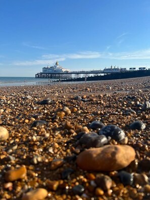 On the beach