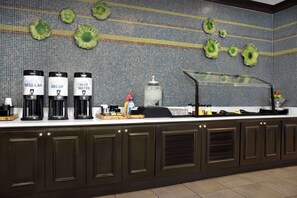 Daily cooked-to-order breakfast for a fee