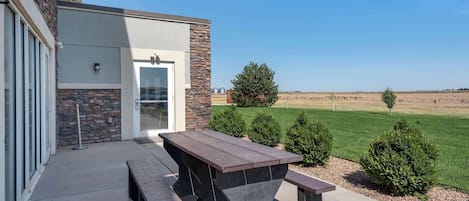 Aire de pique-nique/barbecue