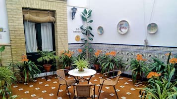 Blick von der Unterkunft