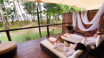 Body treatments, aromatherapy, hot stone massages, deep-tissue massages