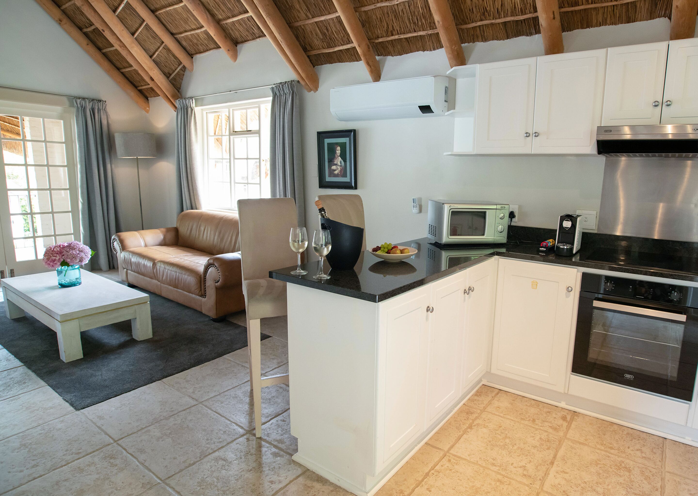 villa, 1 bedroom | private kitchen | fridge, espresso maker, coffee/tea maker, electric kettle