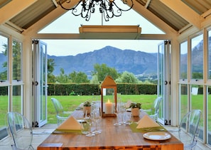 Souper servi sur place