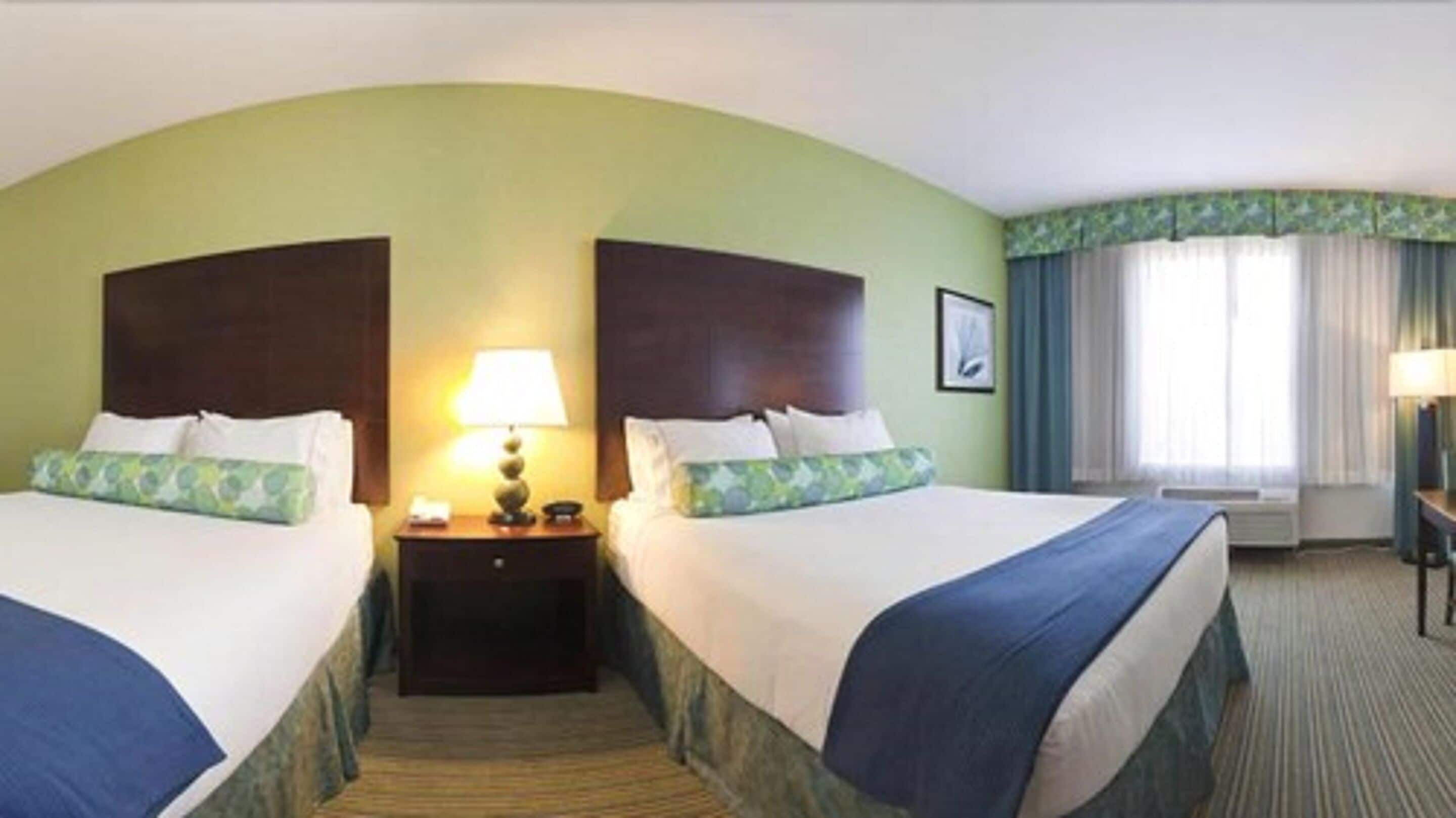 standard room | desk, laptop workspace, blackout curtains, iron/ironing board