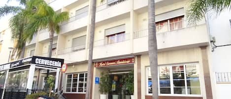 Façade de l’hébergement