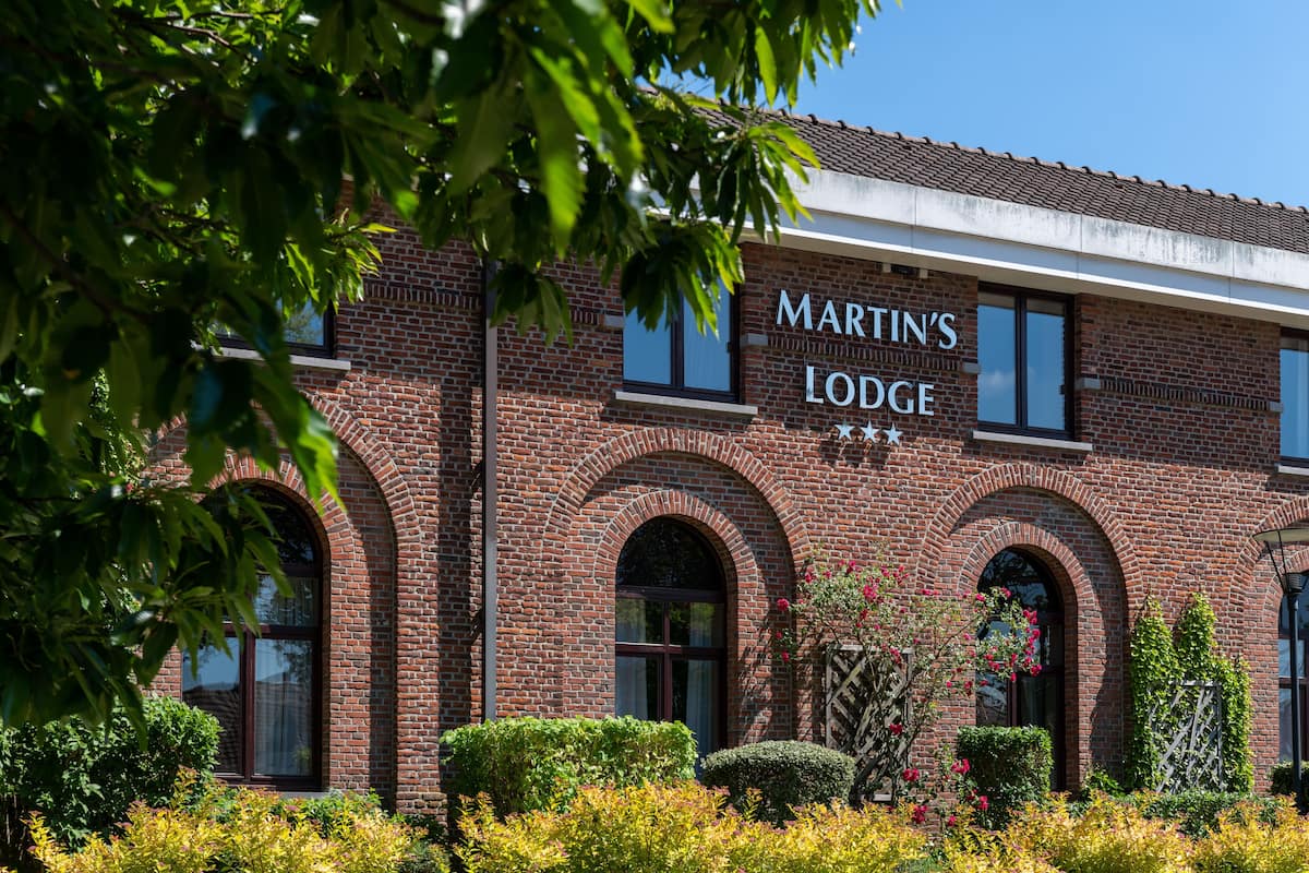 front of property