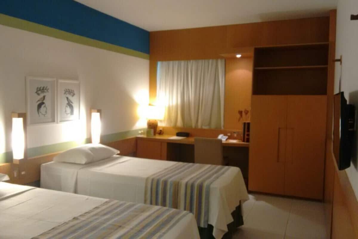 Minibar, in-room safe, blackout curtains, free WiFi