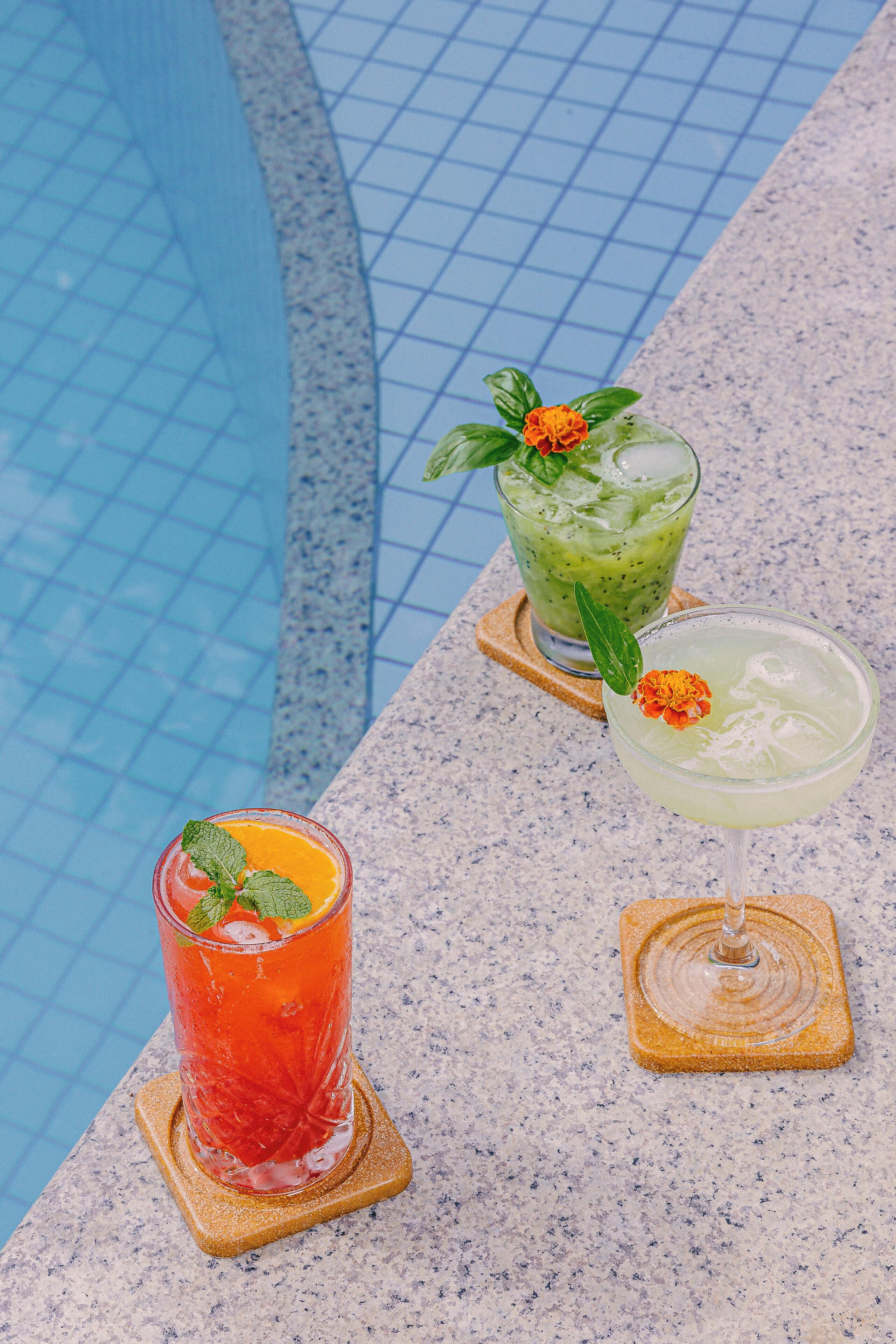 breakfast, lunch, dinner served; international cuisine, pool views