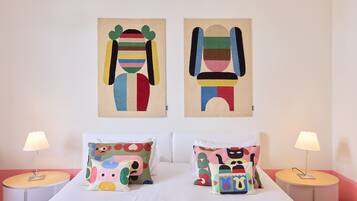 Double Room (Art) | Premium bedding, down comforters, minibar, in-room safe