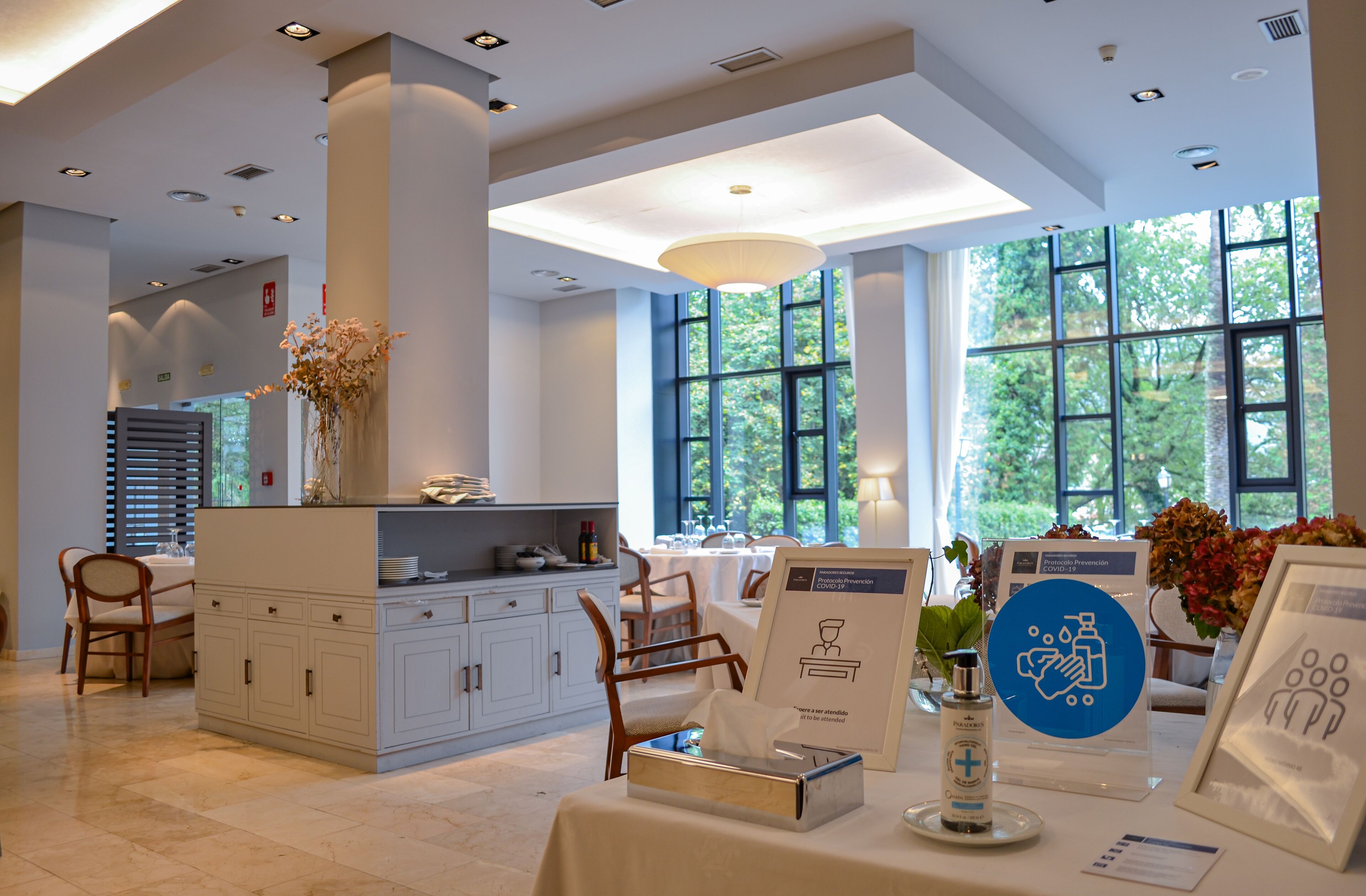 breakfast, lunch, dinner served; spanish cuisine, garden views