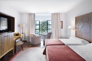 Minibar, in-room safe, desk, cots/infant beds