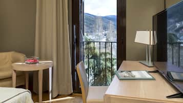 Uitzicht vanuit de kamer