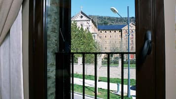 Uitzicht vanuit de kamer