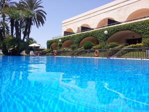 Outdoor pool, open noon to 8:00 PM, pool umbrellas, pool loungers - Parador de Ceuta  (Ceuta)