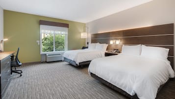 Standard Room, 2 Queen Beds, Accessible (Communications, Accessible Tub) | In-room safe, desk, blackout curtains, iron/ironing board