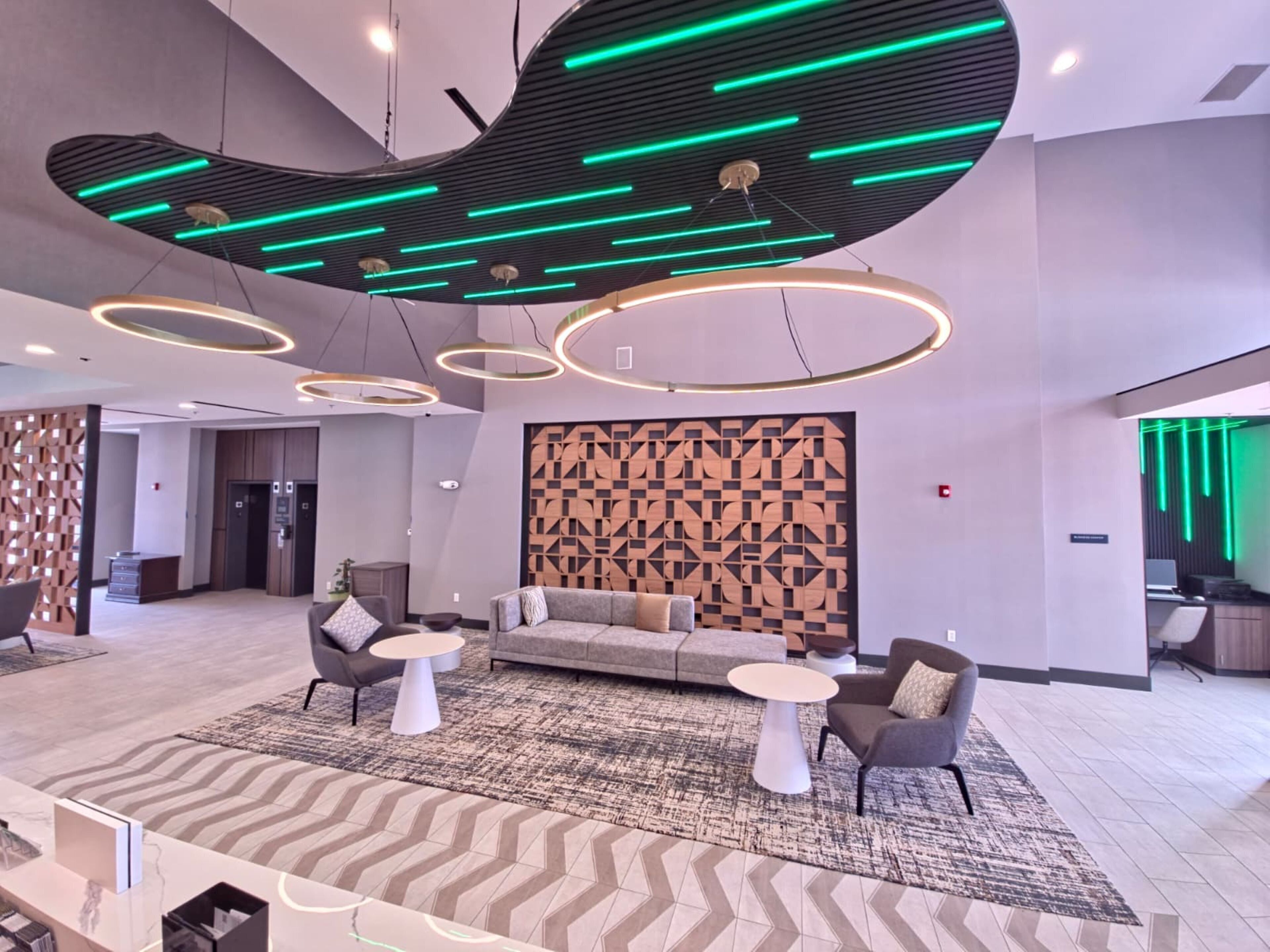Lobby sitting area