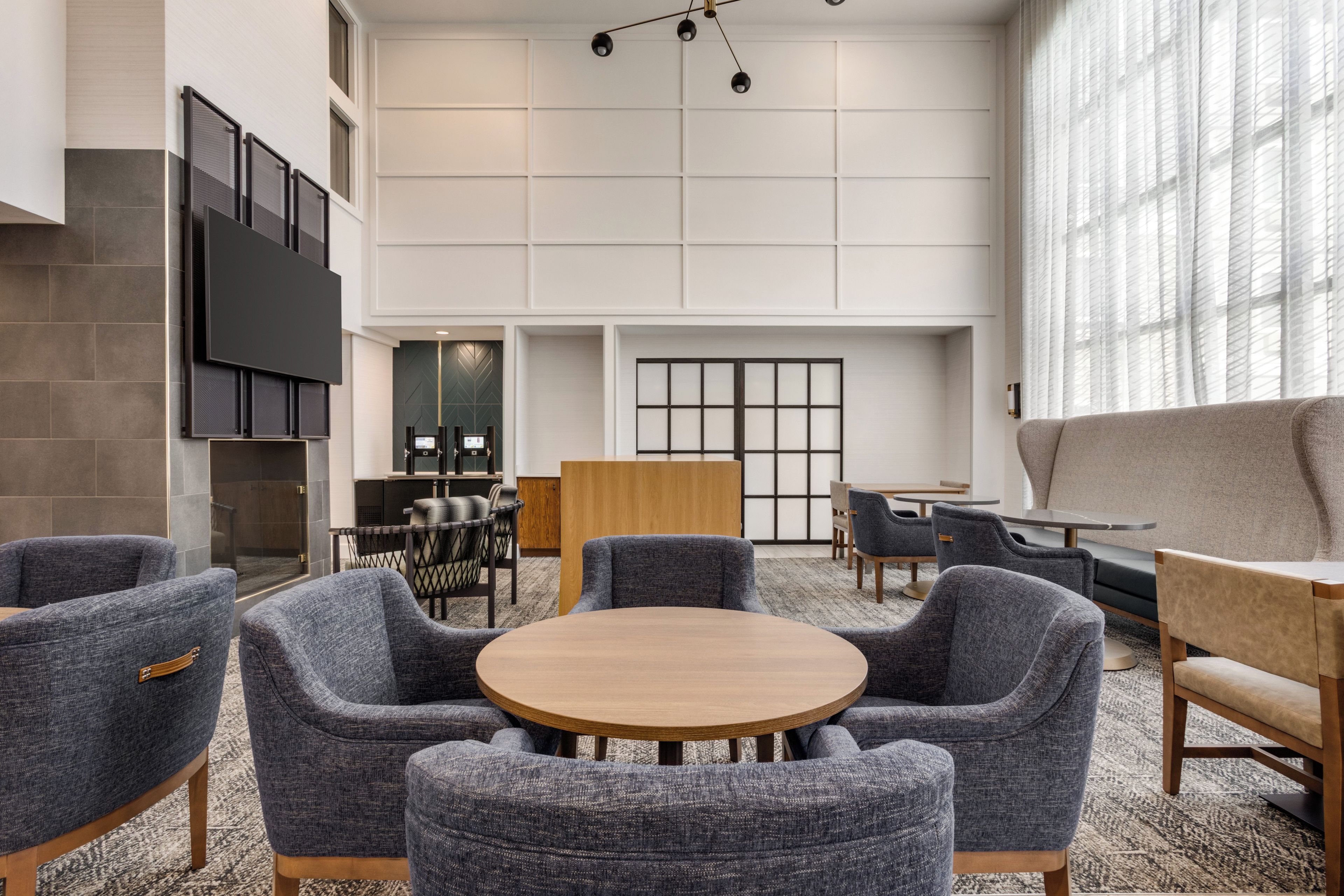 Lobby sitting area