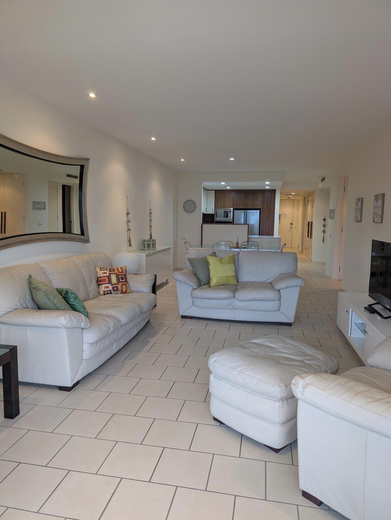 Apartment, 2 Bedrooms | Living area | Smart TV
