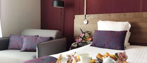 Chambre Exclusive, 1 trĂšs grand lit, non-fumeur (Twin bed on request)
