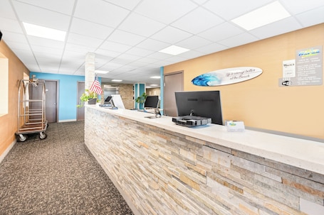Lobby. Tropicana Motel