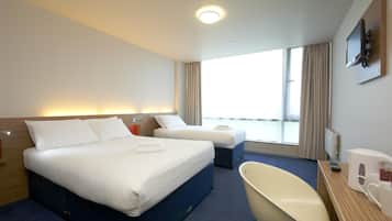 Desk, iron/ironing board, free WiFi, bed sheets