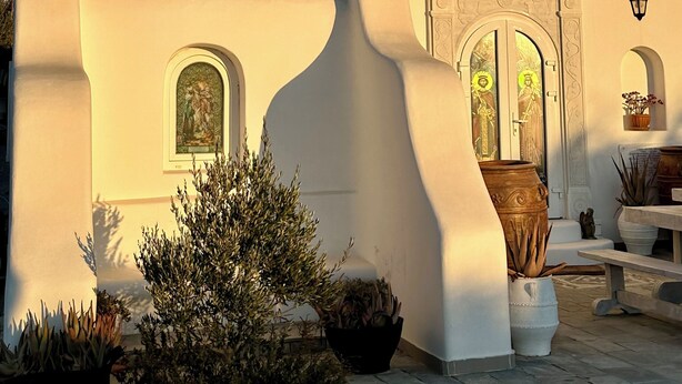 Terrace/patio - Eleni's Village Suites (Mykonos)