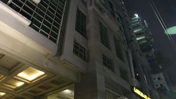 Front of property – evening/night