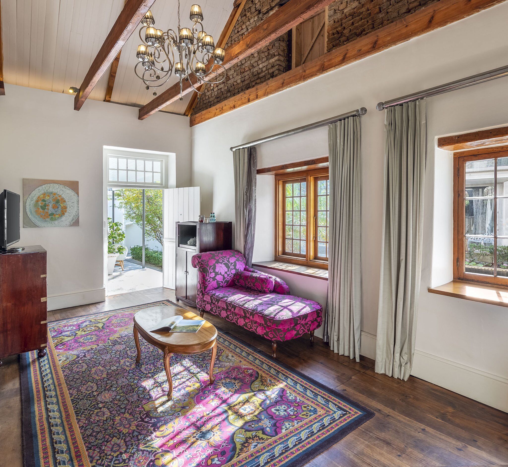 whimsy room | hypo-allergenic bedding, in-room safe, desk, laptop workspace