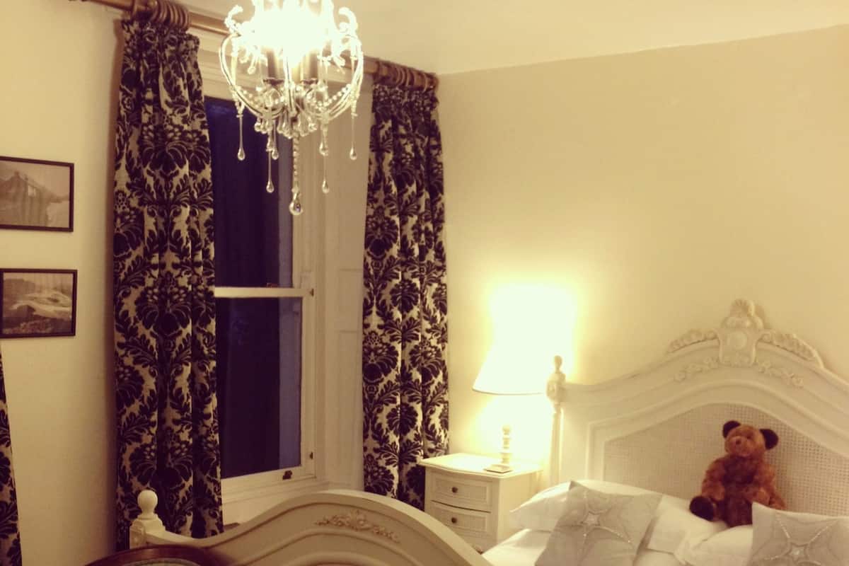 Blackout curtains, iron/ironing board (on request), free WiFi