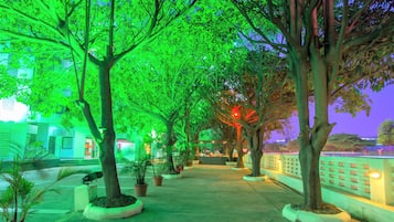 Free self-parking, free valet parking
