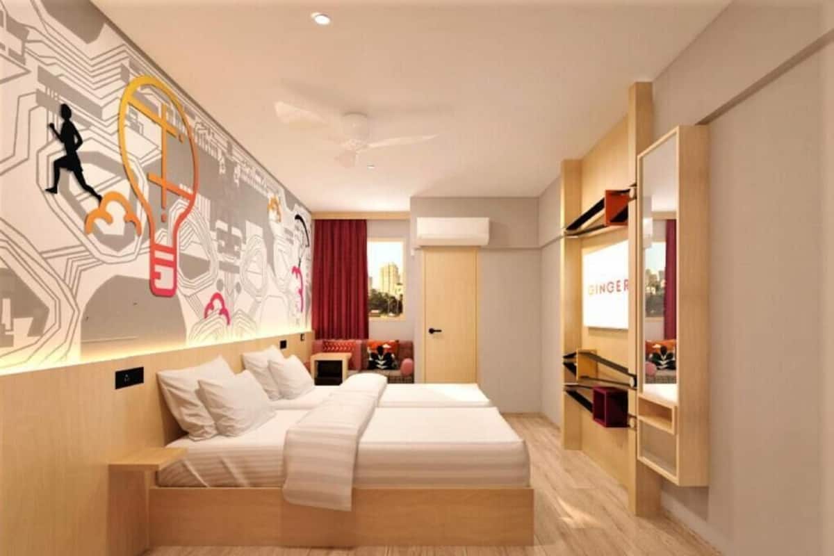 Bộ trải giường bằng vải cotton Ai Cập, bộ đồ giường cao cấp, minibar 