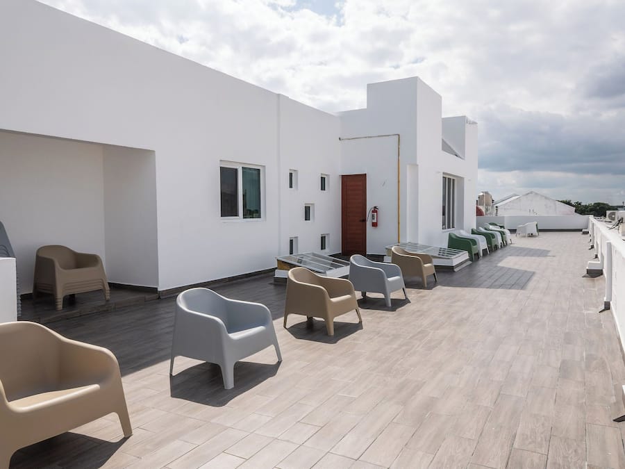 Rooftop terrace