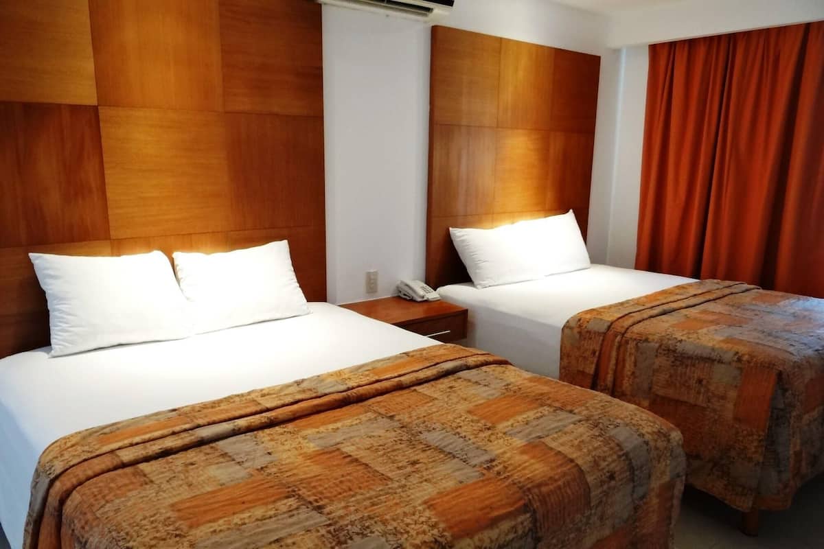 Desk, soundproofing, iron/ironing board, bed sheets