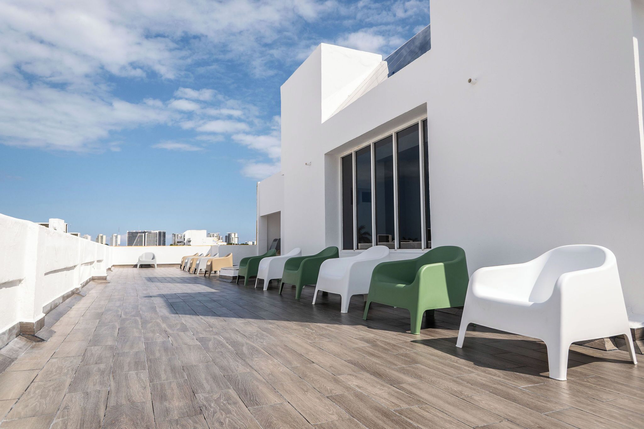 Terraza en la azotea