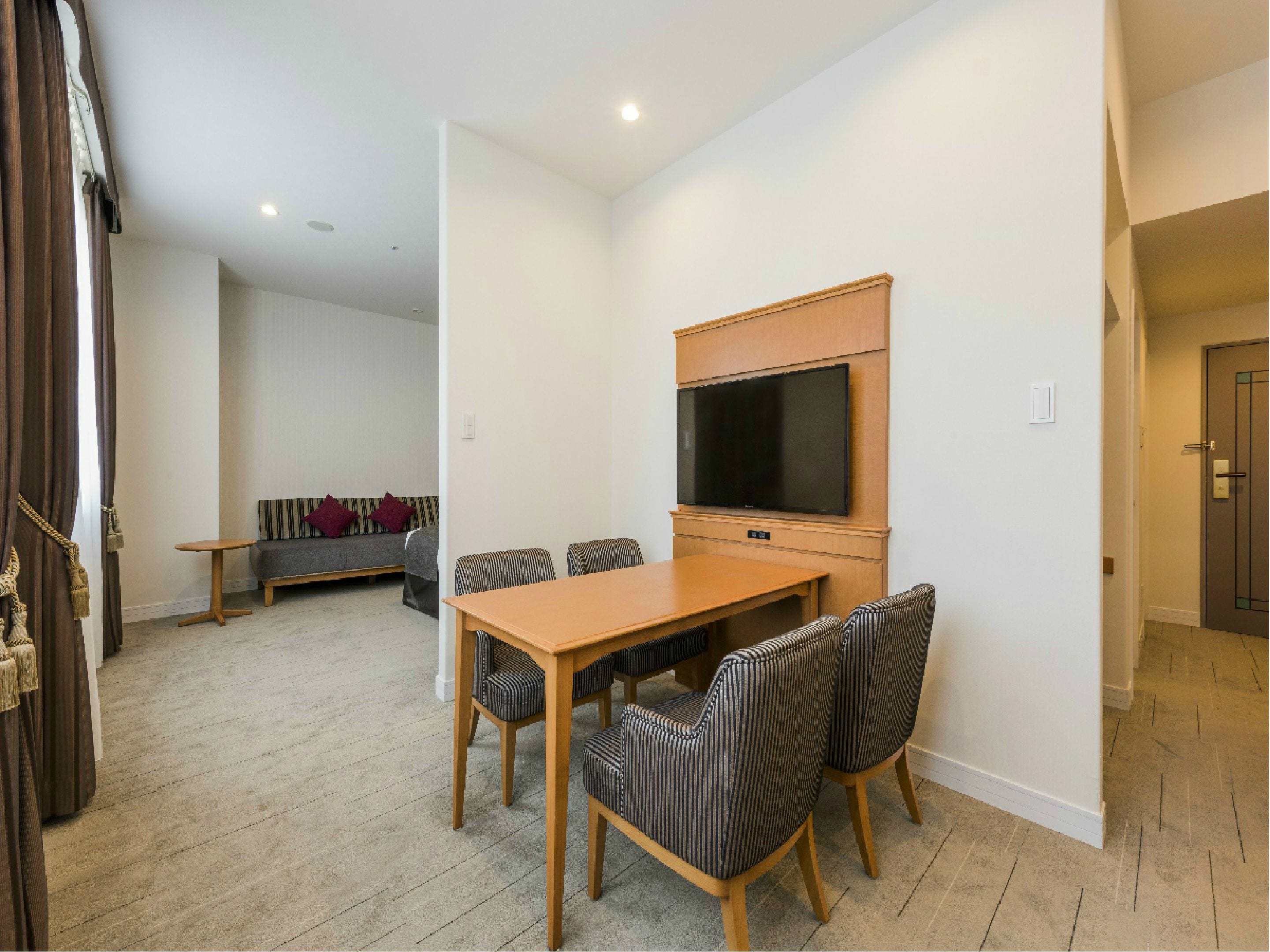 premium bedding, down duvets, desk, iron/ironing board